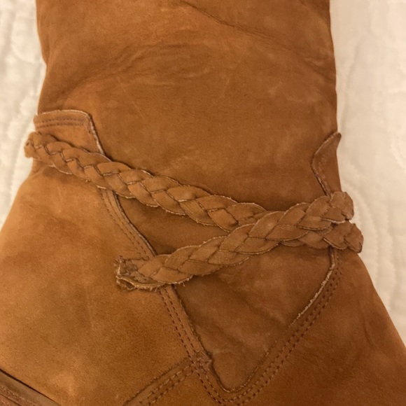 Dingo vintage stacked heel suede boot - Picture 7 of 12